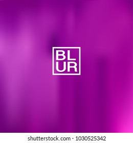 Ultra violet, blue, pink holographic background. Vibrant blur iridescent design. Foil neon trendy banner. Pastel future element. Modern gradient cover. Foil holographic design. Bright soft gradient.