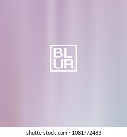Ultra violet, blue, pink holographic background. Vibrant blur iridescent design. Foil neon trendy banner. Pastel future element. Modern gradient cover. Foil holographic design. Bright soft gradient.