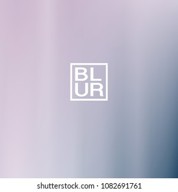Ultra violet, blue, pink holographic background. Vibrant blur iridescent design. Foil neon trendy banner. Pastel future element. Modern gradient cover. Foil holographic design. Bright soft gradient.