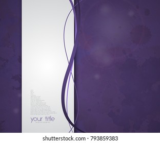 Ultra violet card template
