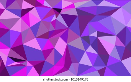 Ultra Violet crystal abstract geometric Polygon Retro triangle Background  Vector illustration.Sparkles, lights.
