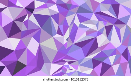 Ultra Violet crystal abstract geometric Polygon Retro triangle Background  Vector illustration.Sparkles, lights.Color of the Year 2018