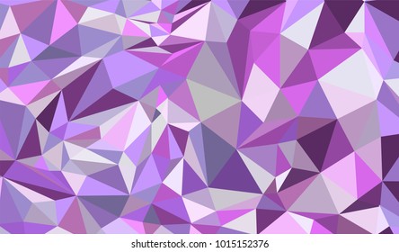 Ultra Violet crystal abstract geometric Polygon Retro triangle Background  Vector illustration.Sparkles, lights.Color of the Year 2018