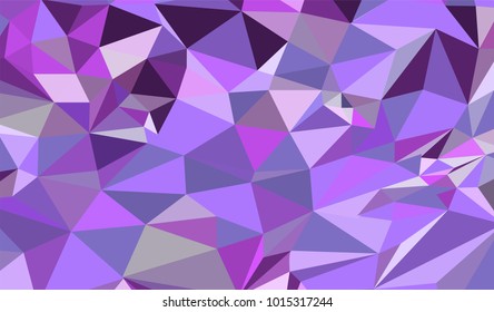 Ultra Violet crystal abstract geometric Polygon Retro triangle Background  Vector illustration.Sparkles, lights.