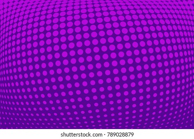 Ultra violet halftone background. Digital gradient. Dotted pattern with circles, dots, point large scale. Design element for web banners, posters, cards, wallpapers, sites, panels. 

