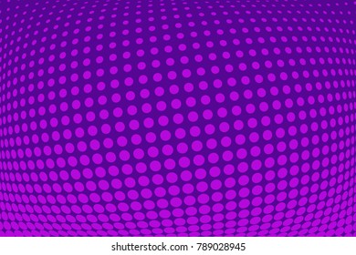 Ultra violet halftone background. Digital gradient. Dotted pattern with circles, dots, point large scale. Design element for web banners, posters, cards, wallpapers, sites, panels. 
