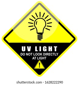 Ultra Violet Light, Icon Vector