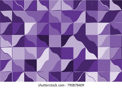Ultra violet polygonal abstract background. Low poly crystal pattern. Design with triangle shapes. Pattern suitable for backgrounds, Wallpaper, screen savers, covers, print, business cards, posters
