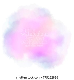 ultra violet watercolor splash