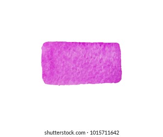 ultra violet watercolor vector background for text and logo. color like purple, spring crocus, 