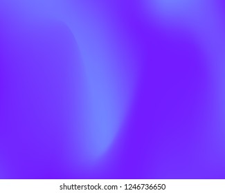 Ultra Violet Wavy Banner Template. Original Vector Design. Lilac Smooth Gradient Background. Ultraviolet Dynamic Liquid Waved Vector Backdrop. Neon Light Gradient Illustration. Polar Light Effect.