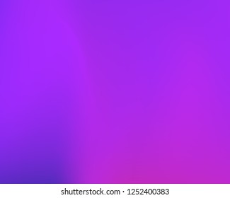 Ultra Violet Wavy Banner Template. Original Vector Design. Lilac Smooth Gradient Background. Ultraviolet Dynamic Liquid Waved Vector Backdrop. Neon Light Gradient Illustration. Polar Light Effect.