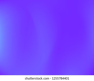 Ultra Violet Wavy Banner Template. Original Vector Design. Lilac Smooth Gradient Background. Ultraviolet Dynamic Liquid Waved Vector Backdrop. Neon Light Gradient Illustration. Polar Light Effect.