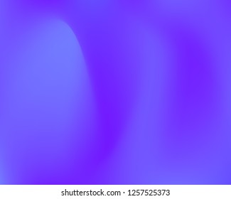 Ultra Violet Wavy Banner Template. Original Vector Design. Lilac Smooth Gradient Background. Ultraviolet Dynamic Liquid Waved Vector Backdrop. Neon Light Gradient Illustration. Polar Light Effect.