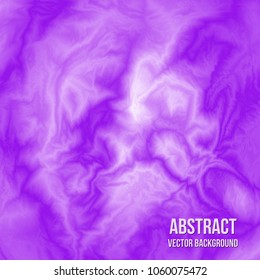 Ultra violet and white  marble texture glitch vector background. Smooth silky effect. Data distortion, digital decay.  Easy to edit design template for your artworks.