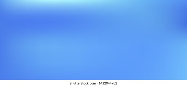Ultra Wide background texture inspire. Azure color. Illustration, smooth. Usefull hi-res 21 to 9 and fresh. Colorful universe new space art.