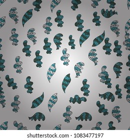 Ultrafashionable fabric pattern. Vector illustration. Abstract motif background.