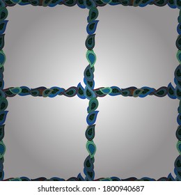 Ultrafashionable fabric pattern. Vector illustration. Abstract motif background.