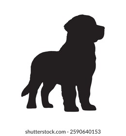 Ultra-High-Quality Dog Silhouette for Commercial and Personal Use - Dog Vector - Dog Icon
