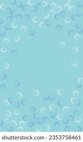 Ultramarine Starfish Background Blue Vector. Shellfish Underwater Wallpaper. Nautical Graphic. White Shell Collection Texture. 