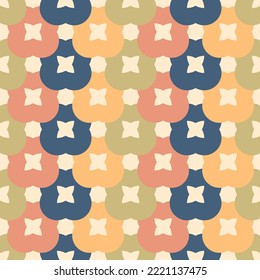 Ultramodern minimalist swiss style seamless pattern. Perfect abstract print for tee, textile and fabric. Geometric bold vector illustration for decor and design.



