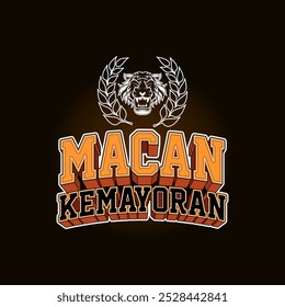 ultras mascot vector illustration with text