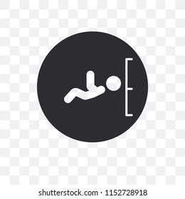 Ultrasonography vector icon isolated on transparent background, Ultrasonography logo concept