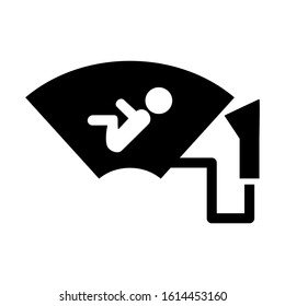 ultrasound icon isolated sign symbol vector illustration - high quality black style vector icons
