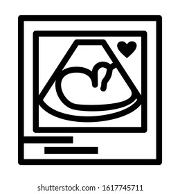 ultrasound icon isolated sign symbol vector illustration - high quality black style vector icons
