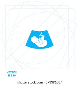 Ultrasound  icon. Vector design.