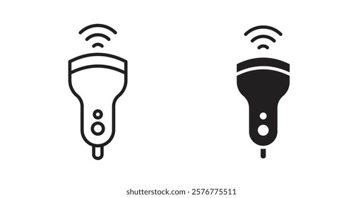 Ultrasound icons pack for ui designs