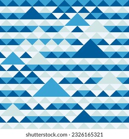 Ultra-Steady Triangles blue beige white iceberg