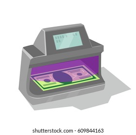 Ultraviolet banknote detector