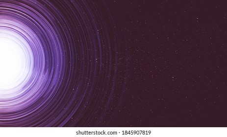 Ultraviolet Explosion Spiral Galaxy Background.planet and physics concept design,vector illustration.