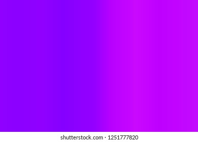 Ultraviolet gradient texture. Abstract blurred neon background, backdrop. Scalable vector graphics.