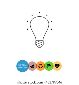 Ultraviolet lightbulb