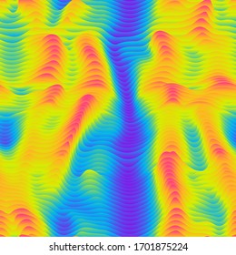 ultraviolet radiation vector seamless pattern.