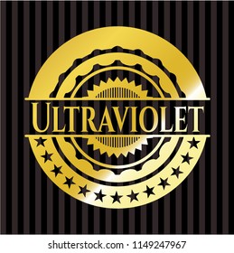 Ultraviolet shiny badge