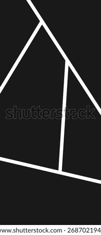 Ultra-wide 9:20 abstract mosaic frame photos or pictures collage for gallery mockup