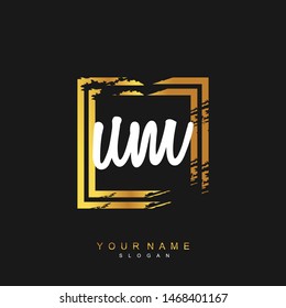 UM Initial beauty floral logo template