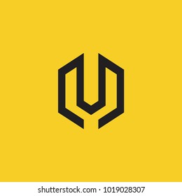 UM initial Logo Template vector icon design