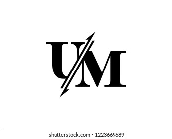 UM initials logo sliced