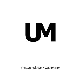 plantilla vectorial de diseño de logotipo de mensajería unificada