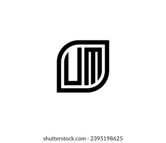 UM logo design vector template