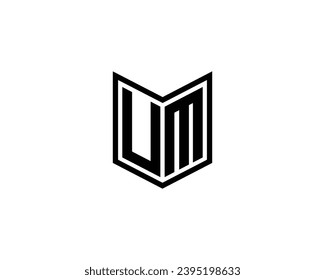 UM logo design vector template