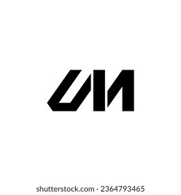 UM Logo, UM Monogram, Initial UM Logo, Letter UM Logo, Creative Icon, Vector