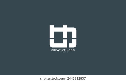 UM MU Abstract initial monogram letter alphabet logo design