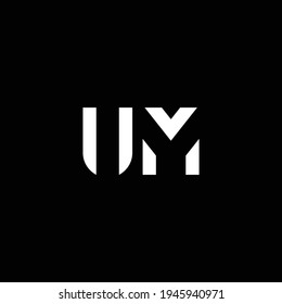 UM or MU abstract outstanding professional business awesome artistic branding company different colors illustration logo