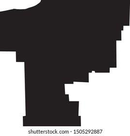 Umatilla County map in oregon state