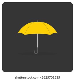 umberella to protect from the rain. umberella vector icon design illustration. umberella flat design vector.